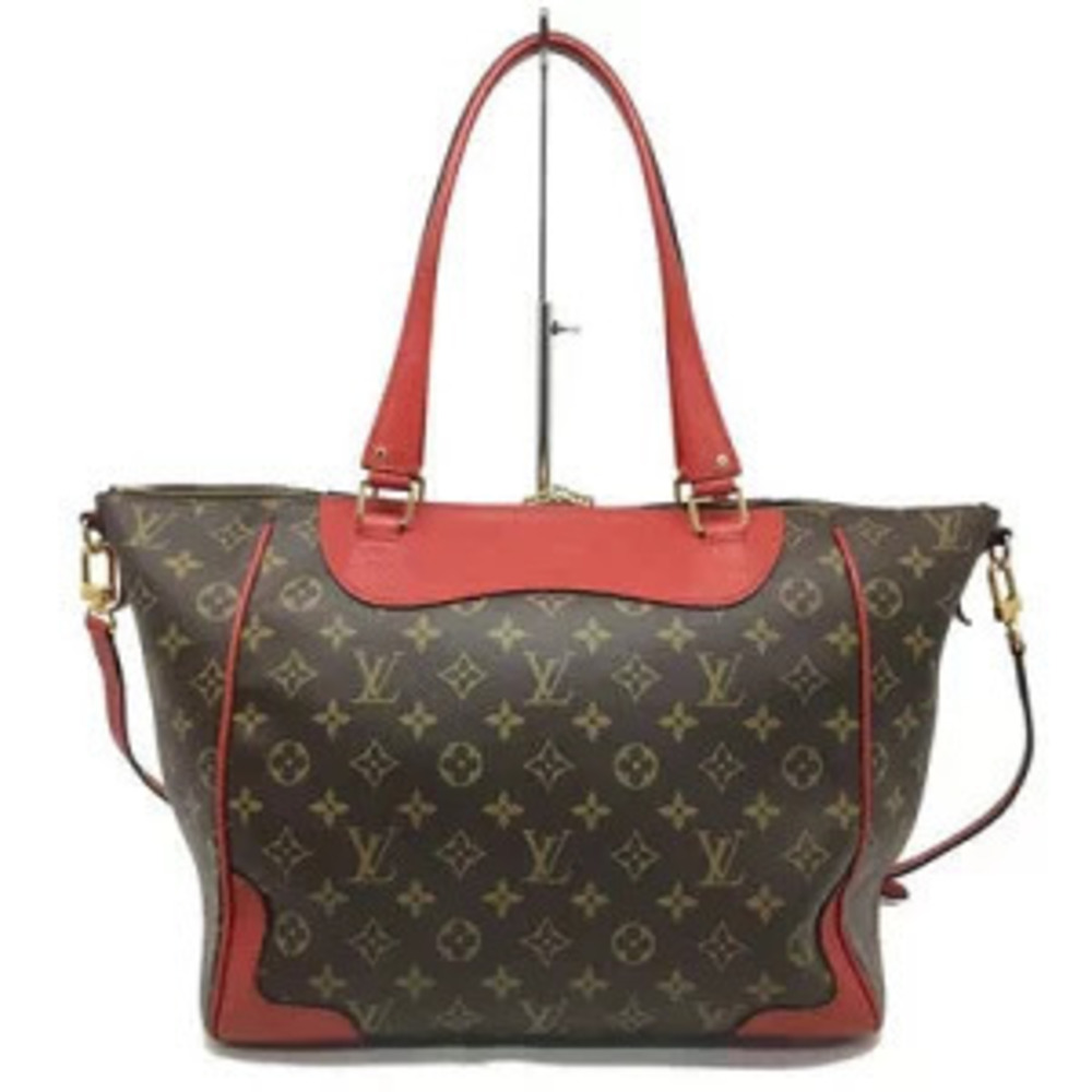 Louis Vuitton Monogram Shoulder Bag Cerise Estrella Red